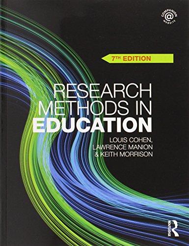 Research Methods in Education