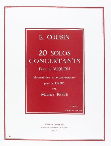 20 Solos concert. 1-10 Von/Po