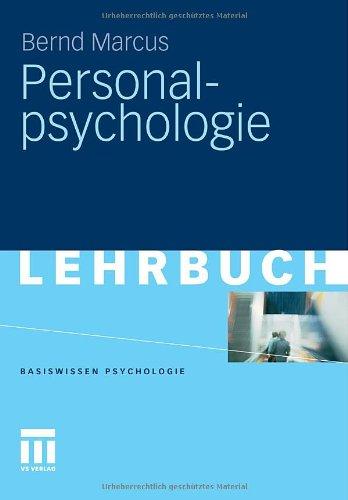 Personalpsychologie (Basiswissen Psychologie) (German Edition)