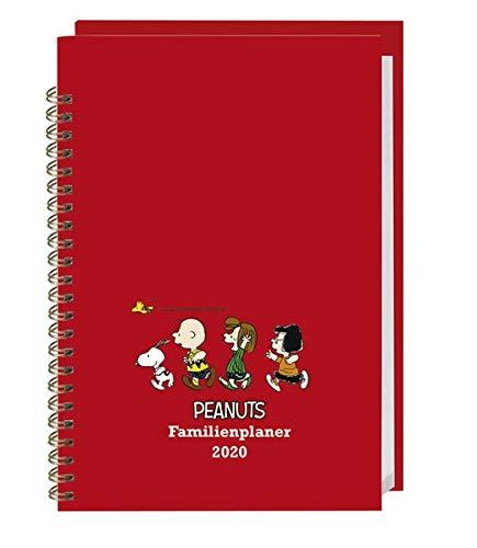 Peanuts Familienplaner Buch A5 2020 15,2x23,2cm