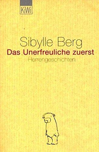 Das Unerfreuliche zuerst: Herrengeschichten