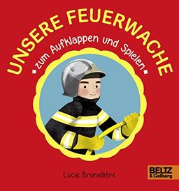 Unsere Feuerwache zum Aufklappen und Spielen