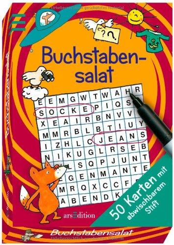 Buchstabensalat (50 Karten)