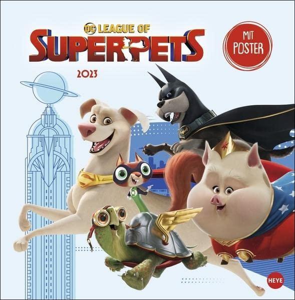 DC Superpets Broschurkalender 2023