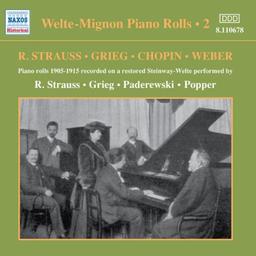 Welte-Mignon Piano Rolls Vol. 2