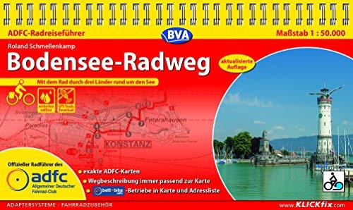 ADFC-Radreiseführer Bodensee-Radweg 1:50.000 praktische Spiralbindung, reiß- und wetterfest, GPS-Tracks Download: Mit dem Rad durch drei Länder rund um den See