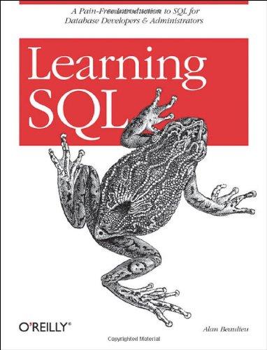 Learning SQL.