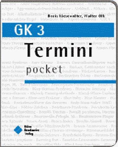 GK 3 Termini pocket. Das Vademecum