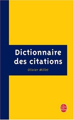 Dictionnaire des citations