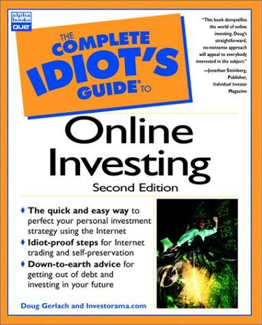 The Complete Idiot's Guide to Online Investing