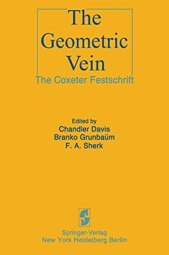 The Geometric Vein: The Coxeter Festschrift