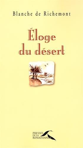 Eloge du désert