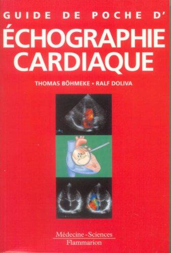 Guide de poche d'échographie cardiaque