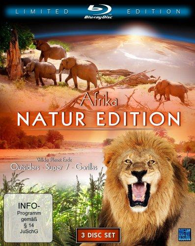 Afrika - Natur Edition ( Africa - Outsiders / Africa - Super Seven / Africa - Gorillas) [Blu-ray] [Limited Collector's Edition]