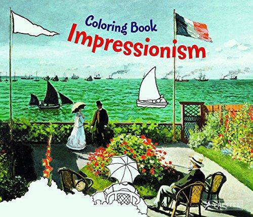 Coloring Book Impressionism (Prestel Coloring Books)