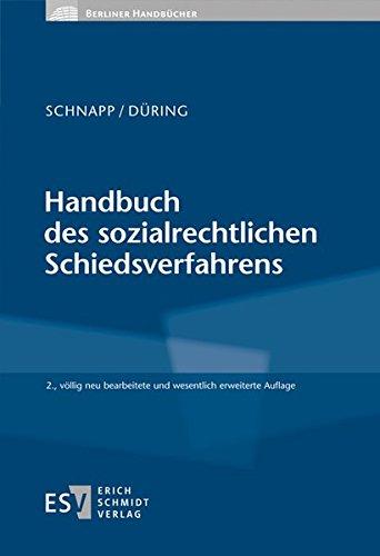 Handbuch des sozialrechtlichen Schiedsverfahrens (Berliner Handbücher)