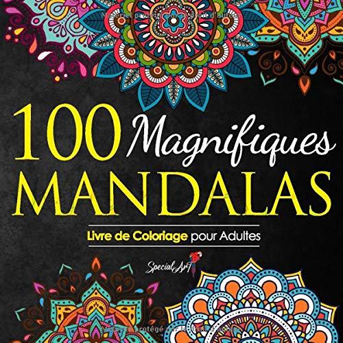 100 Magnifiques Mandalas: Livre de Coloriage pour Adultes, Super Loisir Antistress pour se détendre avec de beaux Mandalas à Colorier Adultes