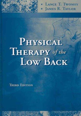 Physical Therapy of the Low Back