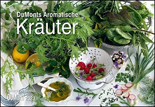 DUMONTS Aromatische Kräuter 2023 - Broschürenkalender - Wandkalender - mit Rezepten und Texten - Format 42 x 29 cm