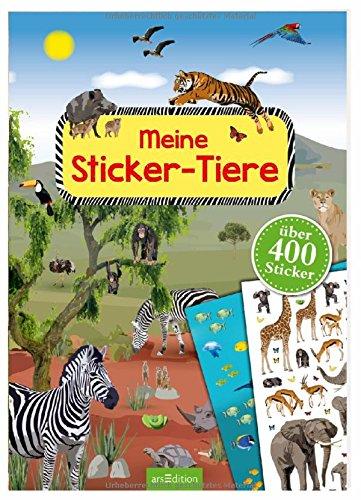 Meine Sticker-Tiere: Mit über 400 Stickern (Mein Stickerbuch)