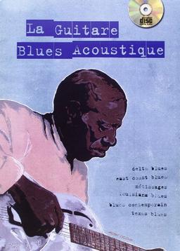 Lelong Michel La Guitare Blues Acoustique Guitar Tab Book/Cd French