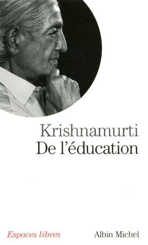 De l'éducation