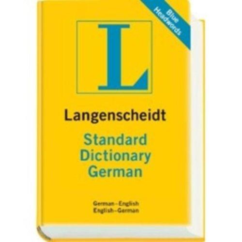 Langenscheidt Standard Dictionary German: Deutsch-Englisch/Englisch-Deutsch