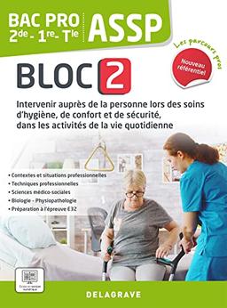 Intervenir auprès de la personne lors des soins d'hygiène, de confort et de sécurité, dans les activités de la vie quotidienne 2de, 1re, terminale : bac pro ASSP, bloc 2 : nouveau référentiel