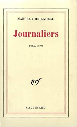 Journaliers. Vol. 1. 1957-1959