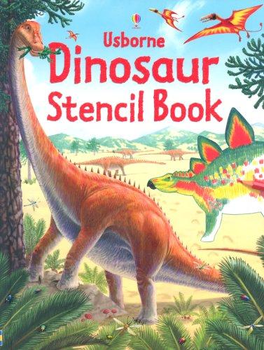 Dinosaur Stencil Book (Stencil Books)