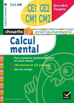 Calcul mental : CE1, CE2, CM1, CM2