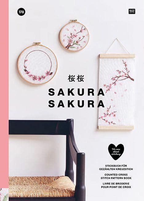 SAKURA SAKURA: Stickbuch für gezählten Kreuzstich