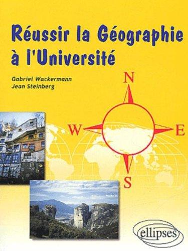 Réussir la géographie à l'université