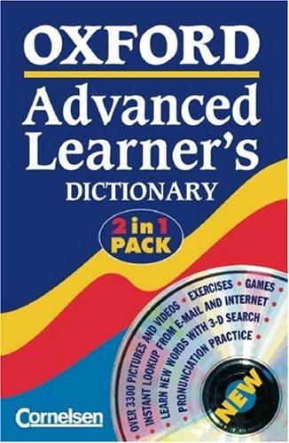 Oxford Advanced Learner's Dictionary of Current English. Deutsche Ausgabe. Mit CD-ROM (Vollversion)