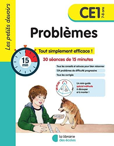 Problèmes CE1, 7-8 ans : 30 séances de 15 minutes