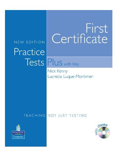 First Certificate Practice Tests Plus (with Key), w. iTest CD-ROM and 2 Audio-CDs