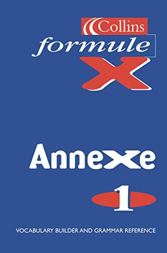 Annexe 1 (Formule X)