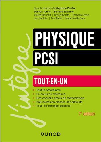 Physique PCSI : tout-en-un