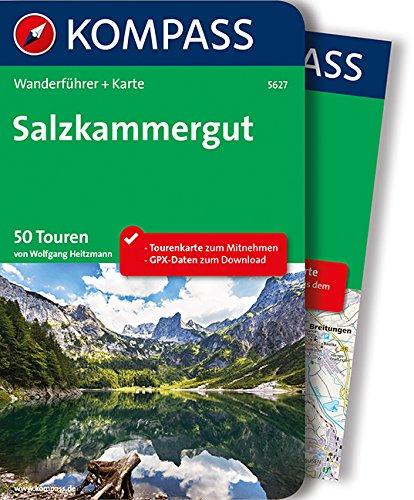 Salzkammergut: Wanderführer mit Extra Tourenkarte zum Mitnehmen.