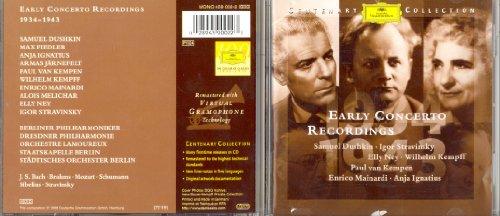 Centenary Collection 1934-1943: Early Concerto Recordings