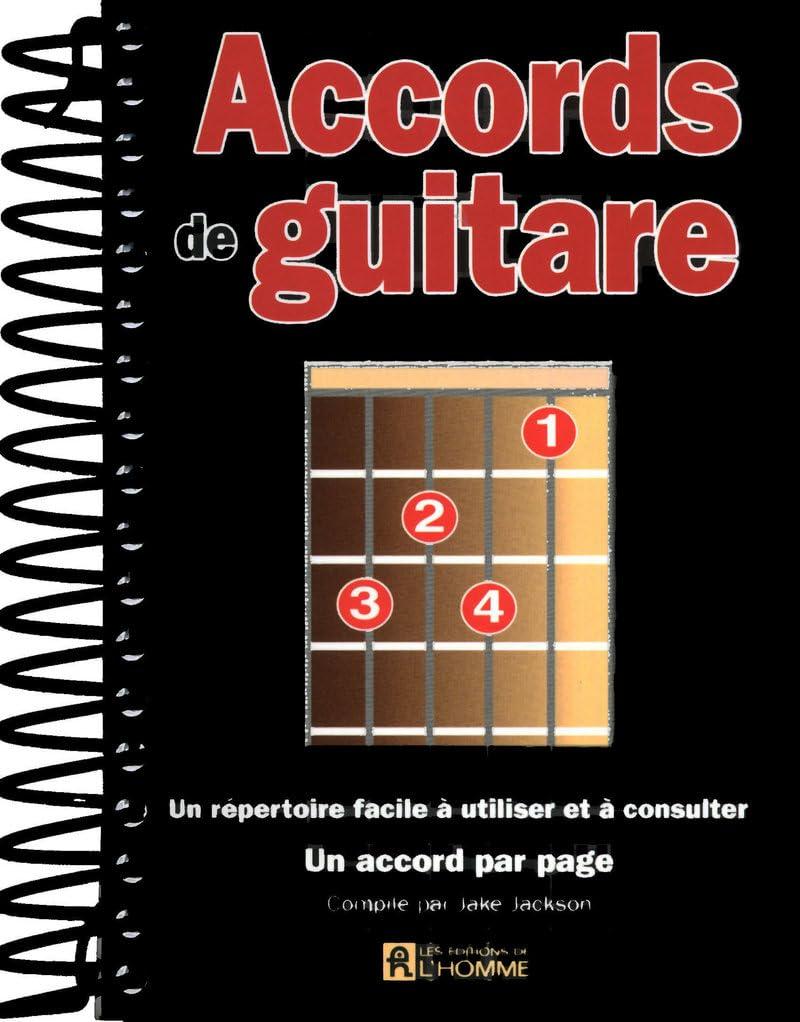 Accords de guitare: Un repertoire facile à utiliser et à consulter