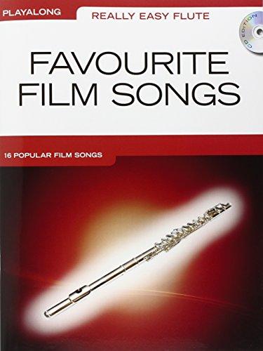 Really Easy Flute Playalong Favourite Film Songs Book + Cd