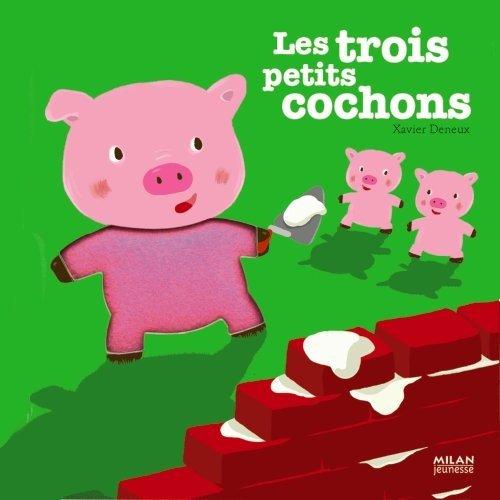 Les trois petits cochons : une histoire à toucher