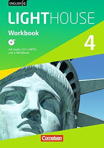 English G LIGHTHOUSE - Allgemeine Ausgabe: Band 4: 8. Schuljahr - Workbook mit Audio-CD: Audio-Dateien auch als MP3