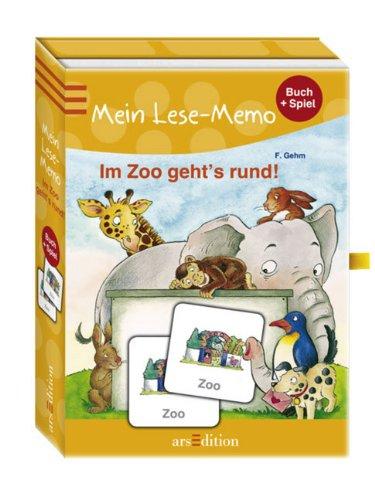 Mein Lese-Memo. Im Zoo geht's rund!: Buch und Spiel