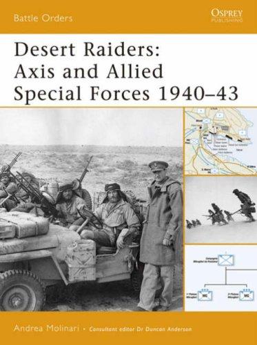 Desert Raiders: Axis and Allied Special Forces 1940-43 (Battle Orders, Band 23)