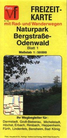 Bergstrasse-Odenwald: Blatt 1 - Nord