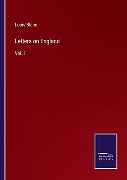 Letters on England: Vol. 1