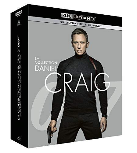 Coffret james bond / daniel craig 4 films : casino royale ; quantum of solace; skyfall ; spectre 4k ultra hd [Blu-ray] [FR Import]