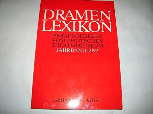 Dramenlexikon. Jahrband 1992. Register 1985 - 1992